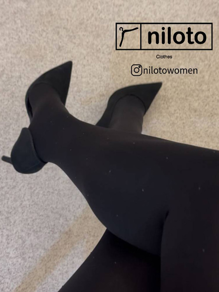 جوراب شلواری ضخیم نگین دار